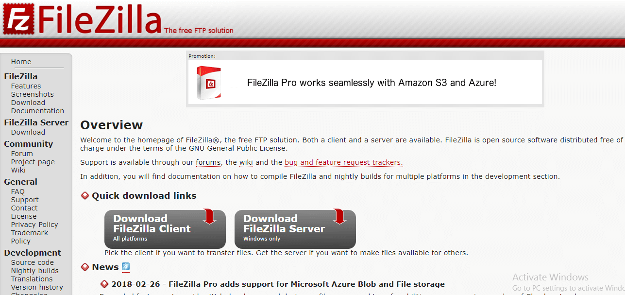 Filezilla Download Free For Mac